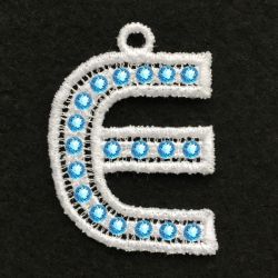 FSL Crystal Alphabet 05 machine embroidery designs