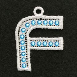 FSL Crystal Alphabet 06 machine embroidery designs