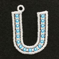 FSL Crystal Alphabet 21 machine embroidery designs