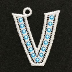 FSL Crystal Alphabet 22 machine embroidery designs