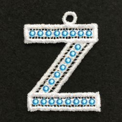 FSL Crystal Alphabet 26 machine embroidery designs