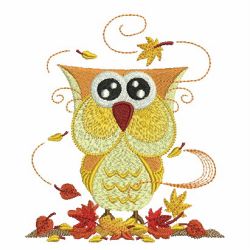 Fall Owls 10 machine embroidery designs