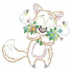 Vintage Flower Friends 04(Lg) machine embroidery designs