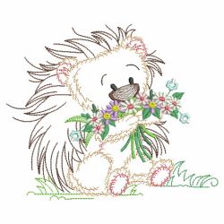 Vintage Flower Friends 08(Lg) machine embroidery designs