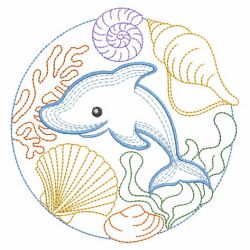 Vintage Sea Creatures 01(Md) machine embroidery designs