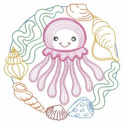 Vintage Sea Creatures 05(Md) machine embroidery designs