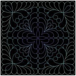Trapunto Feather Quilt 08(Md)