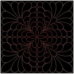 Trapunto Feather Quilt 11(Lg) machine embroidery designs