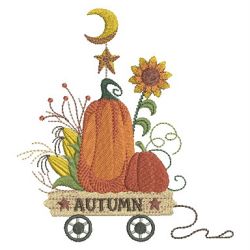 Country Fall Scenes 03 machine embroidery designs
