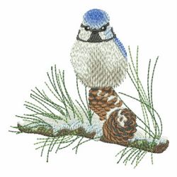 Winter Birds machine embroidery designs