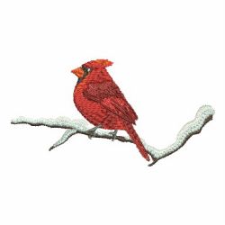 Winter Birds 09 machine embroidery designs
