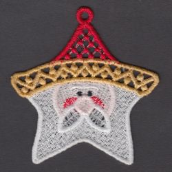 FSL Santa Face 05 machine embroidery designs