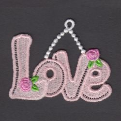 FSL Words 05 machine embroidery designs