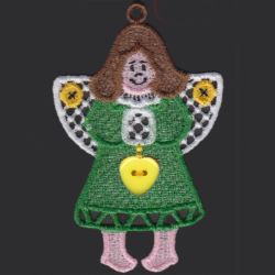 FSL Button Christmas Ornaments 09 machine embroidery designs