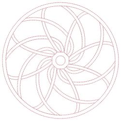 Trapunto Medallion Quilt 02(Sm)