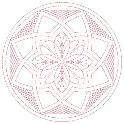 Trapunto Medallion Quilt 12(Sm)