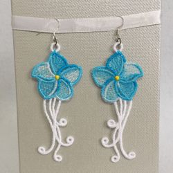 FSL Flower Earrings 07 machine embroidery designs