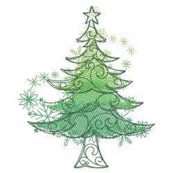 Sketched Christmas 2 06(Md) machine embroidery designs