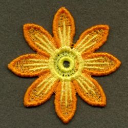 3D FSL Flowers 2 machine embroidery designs