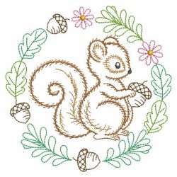 Vintage Woodland Animals 08(Lg) machine embroidery designs