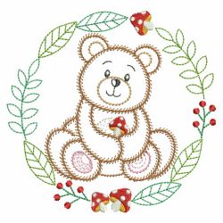 Vintage Woodland Animals 09(Md) machine embroidery designs