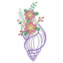 Flower Shells 05(Lg) machine embroidery designs