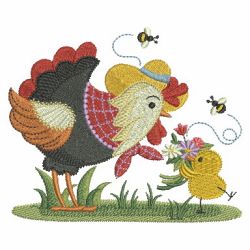 Country Chicken 2 02 machine embroidery designs