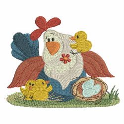 Country Chicken 2 03 machine embroidery designs