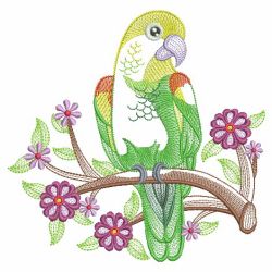 Cute Parrots 2 10(Sm) machine embroidery designs