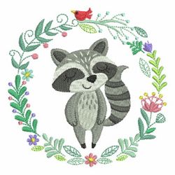 Spring Woodland Animals 05 machine embroidery designs