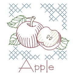 Vintage Fruit 02(Sm) machine embroidery designs