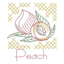 Vintage Fruit 04(Lg) machine embroidery designs