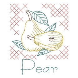 Vintage Fruit 05(Sm) machine embroidery designs