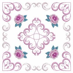 Sweet Roses Quilt 01(Sm) machine embroidery designs