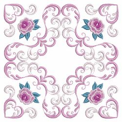 Sweet Roses Quilt 02(Sm) machine embroidery designs