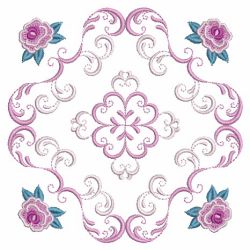 Sweet Roses Quilt 04(Sm) machine embroidery designs