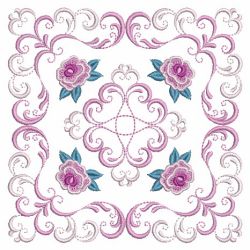 Sweet Roses Quilt 05(Md) machine embroidery designs