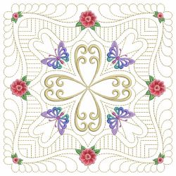 Trapunto Butterfly Feather Quilt 09(Lg) machine embroidery designs