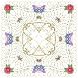 Trapunto Butterfly Feather Quilt 10(Lg) machine embroidery designs