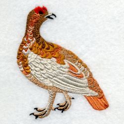 Alaska Bird And Flower 02 machine embroidery designs