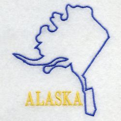 Alaska Bird And Flower 04 machine embroidery designs