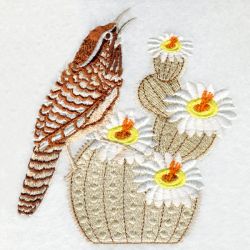 Arizona Bird And Flower 03 machine embroidery designs