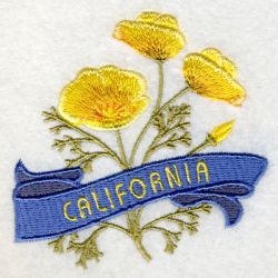 California Bird And Flower 07 machine embroidery designs