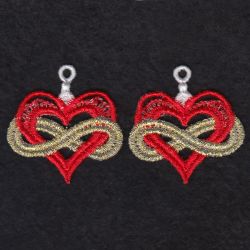 FSL Heart Earrings 02 machine embroidery designs