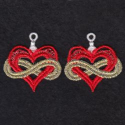 FSL Heart Earrings 02 machine embroidery designs