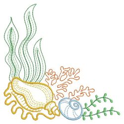 Sea Love Corner 03(Sm) machine embroidery designs