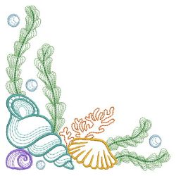 Sea Love Corner 05(Sm) machine embroidery designs