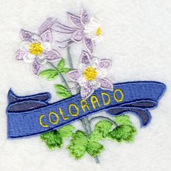 Colorado Bird And Flower 07 machine embroidery designs
