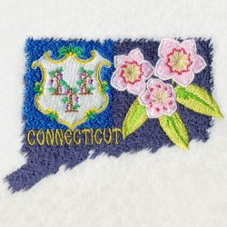 Connecticut Bird And Flower 06 machine embroidery designs