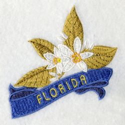 Florida Bird And Flower 07 machine embroidery designs